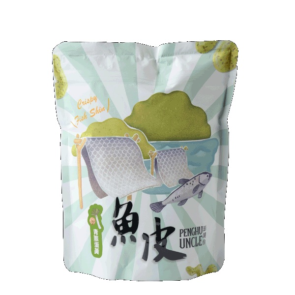 澎湖伯 魚皮(青蔥蛋黃)