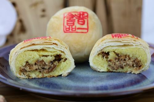 【白鵝山腳】綠豆椪禮盒 6入/盒
