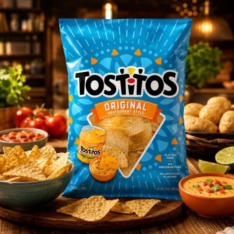 美國Tostitos 白玉米脆片