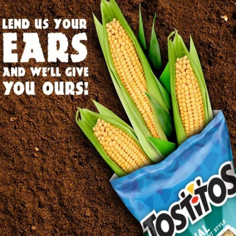 美國Tostitos 白玉米脆片