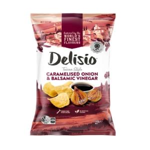 Delisio 焦糖洋蔥&巴薩米克醋風味洋芋片