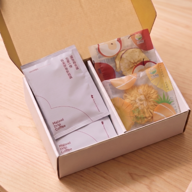 畢嘉士 中秋《果然好韻》禮盒 精品咖啡x天然水果乾