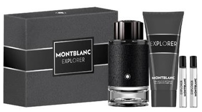 【MONTBLANC】探尋旅者淡香精禮盒(淡香精100ml+香水筆7.5mlx2+沐浴精100ml)