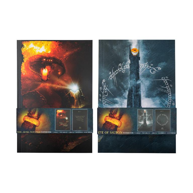 預購8/15到貨_官方授權｜《魔戒 LOTR》傳奇名場面索倫之眼x甘道夫筆記本