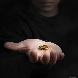 預購8/15到貨_官方授權|《魔戒 LOTR》至尊魔戒項鍊組(代理商公司貨)