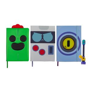 預購8/15到貨_官方授權｜《Brawl Stars 荒野亂鬥》主宰戰場傳奇英雄硬挺筆記本
