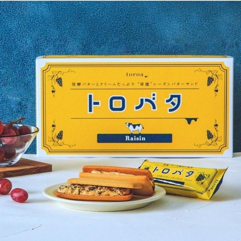 toroa 蘭姆葡萄風味夾心餅乾禮盒 6入/盒【中秋預購】