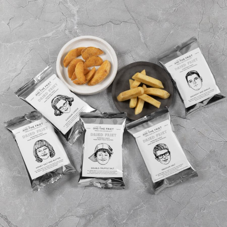 AND THE FRIET 5種風味薯條禮盒 5包/盒【中秋預購】