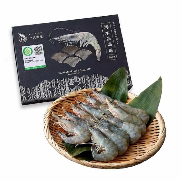 【一夫水產】產銷履歷/海水晶晶蝦 (L/7-10尾)