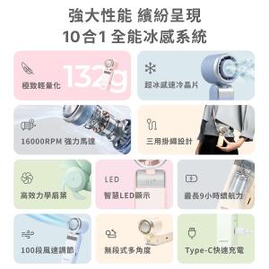 Acerpure COZY HF3 輕量折疊冰感高速手持風扇 HF316-10