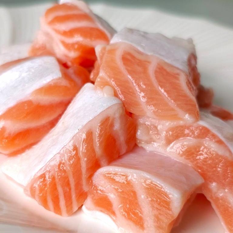 【一夫水產】挪威－鮭魚帶皮腹肉塊