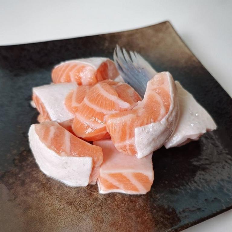 【一夫水產】挪威－鮭魚帶皮腹肉塊
