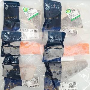【一夫水產】厚切鮮魚6入組(海鱺魚x2/ 龍虎斑x2/ 鮭魚x2)