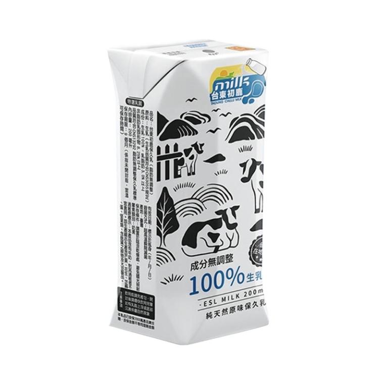 【箱購/預購】台東初鹿保久乳(成份無調整) 200ml x24瓶