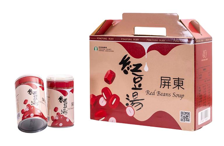 【屏東縣農會】屏農紅豆湯(12入禮盒裝)