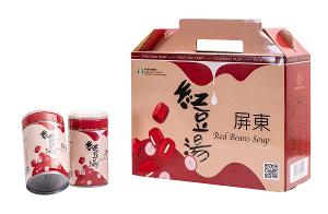 【屏東縣農會】屏農紅豆湯(12入禮盒裝)