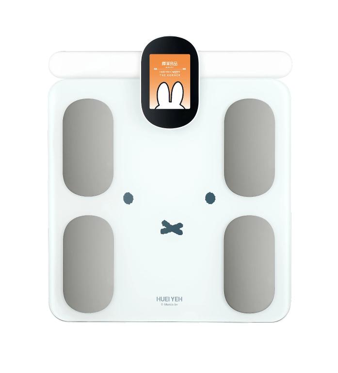 輝葉良品【MiFFY聯名款】八電極智能體脂計HYG-P100-MWT 