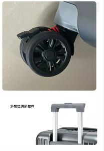 POPCORNGREEN『限時特惠 限量組』河馬系列旅行胖胖箱組(28吋奶茶色+20吋薰衣草)