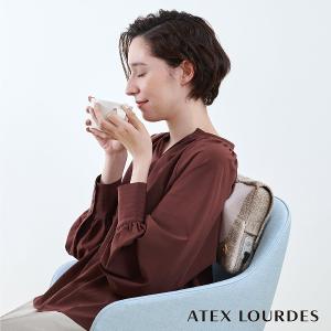 ATEX LOURDES MINI 3D彈力按摩枕 AX-HCL318(野莓裸粉/奶茶栗色)