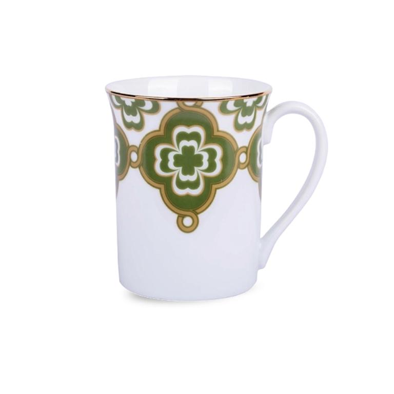 Noritake 彩韻四葉草-馬克杯310ml(綠色)