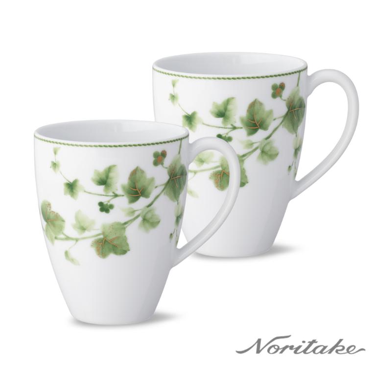 Noritake 藤間私語-馬克杯2入(精緻禮盒)