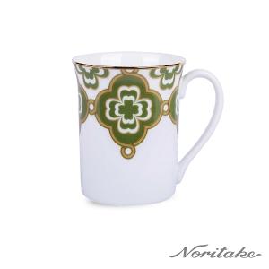 Noritake 彩韻四葉草-馬克杯310ml(綠色)