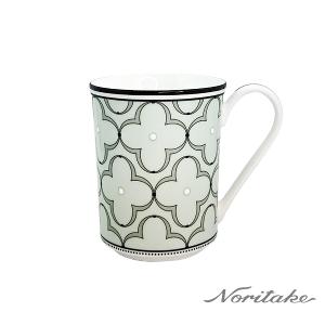Noritake 春頌-馬克杯395ml(綠色)(骨瓷)