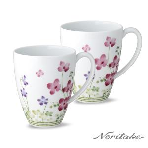 Noritake 布魯明花園-馬克杯2入(精緻禮盒)