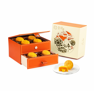 香港皇玥-流心奶黃月餅禮盒(8入)