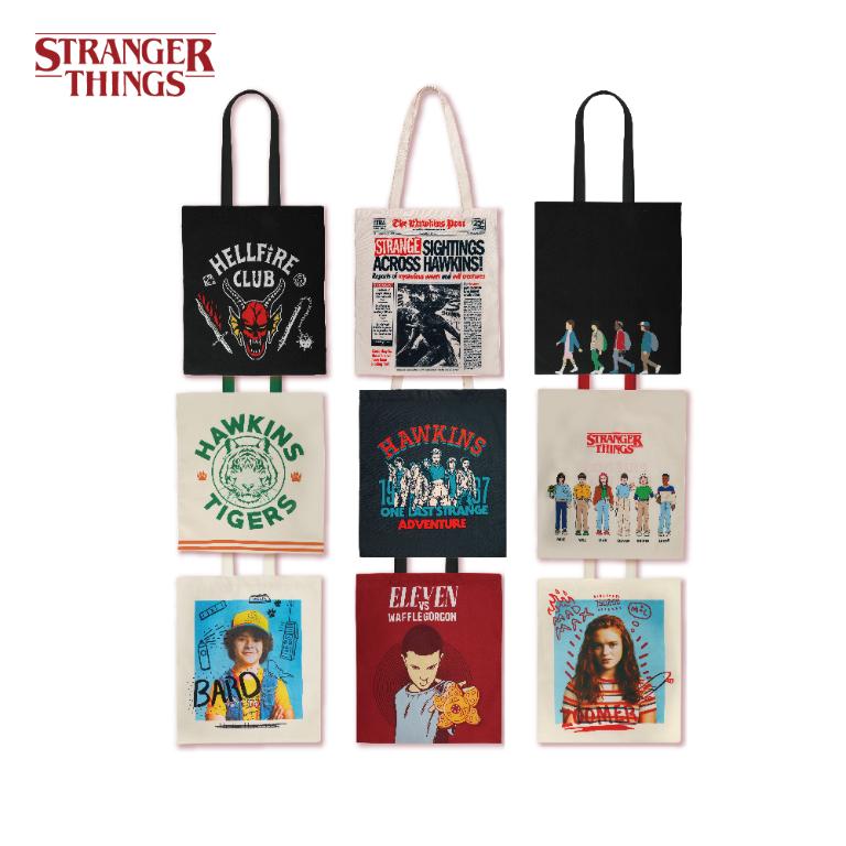 官方授權｜STRANGER THINGS 怪奇物語系列｜傳奇托特包Tote Bag