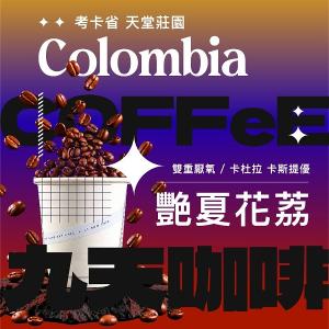【九天精品咖啡豆】哥倫比亞 考卡省 天堂莊園 艷夏花荔