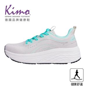 Kimo專利足弓支撐-Flow D7立體織紋寬楦減壓健康鞋 女鞋 (翡翠晶瑩白 D71BFSF001010)