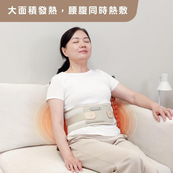 【3ZeBra】好腰力｜熱敷按摩護腰帶