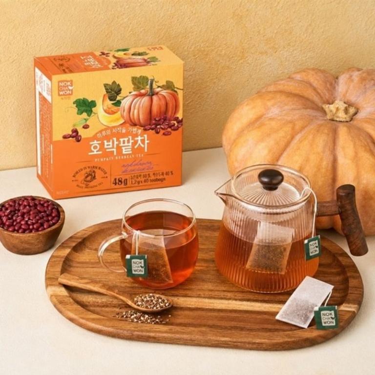 NOKCHAWON 紅豆南瓜茶 40包/盒