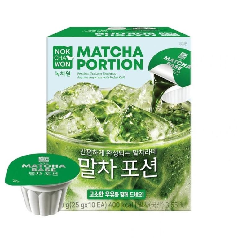 NOKCHAWON 抹茶風味濃縮球  10入/盒