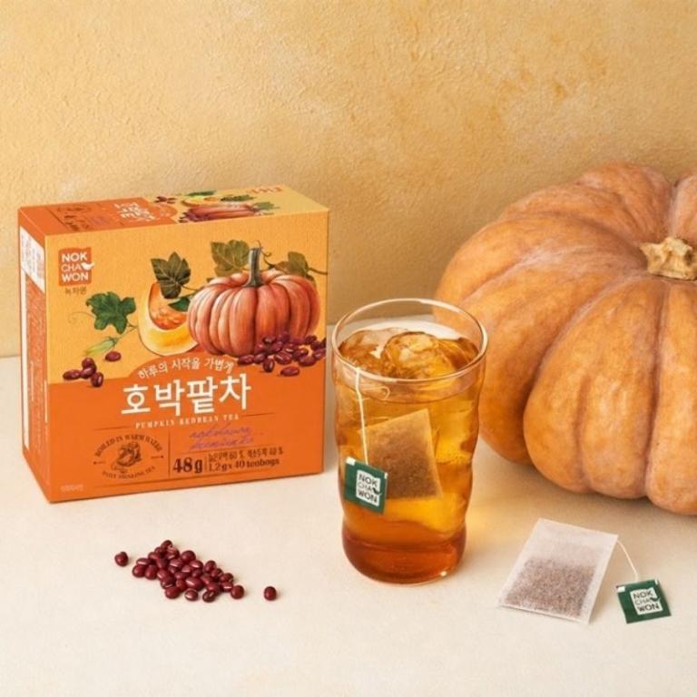 NOKCHAWON 紅豆南瓜茶 40包/盒