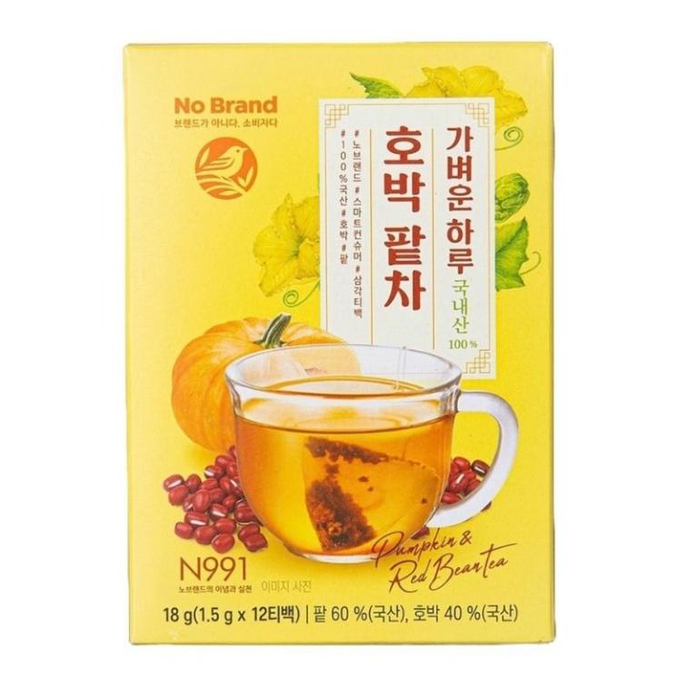 No Brand 紅豆南瓜茶 12入/盒