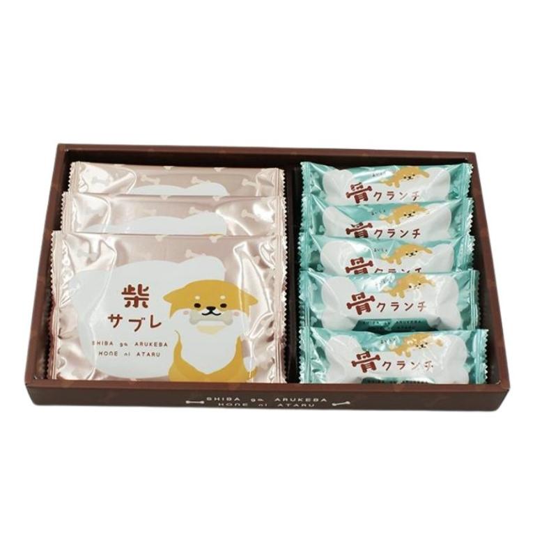 柴犬與骨頭造型餅乾禮盒 8入/盒