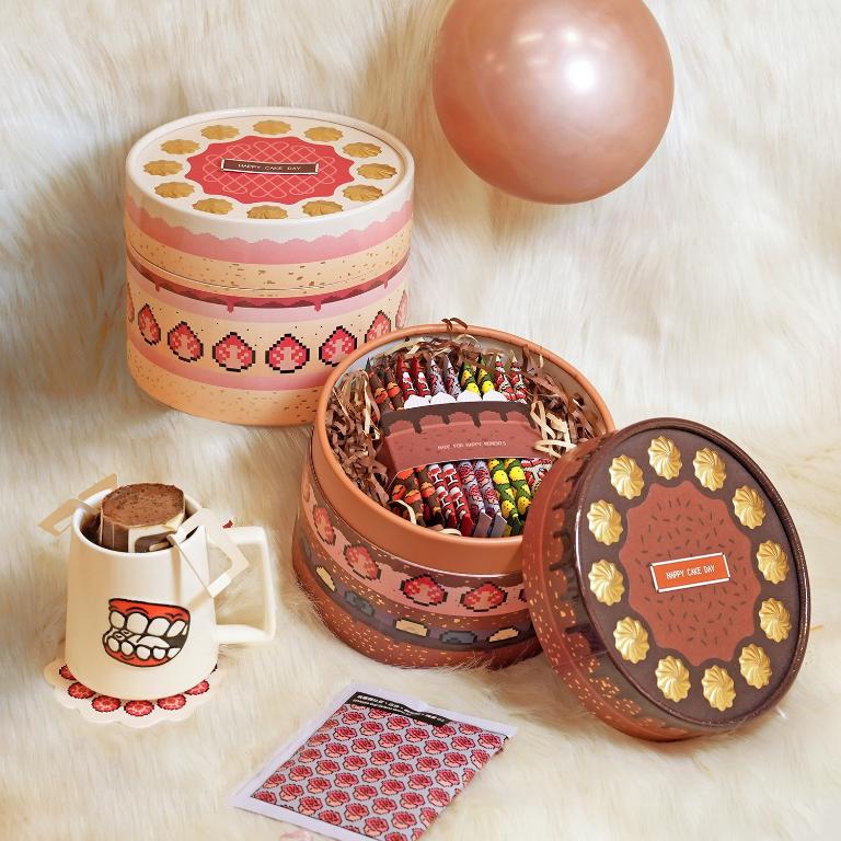 【aaah 咖啡】蛋糕禮盒(10入) | HAPPY CAKE BOX