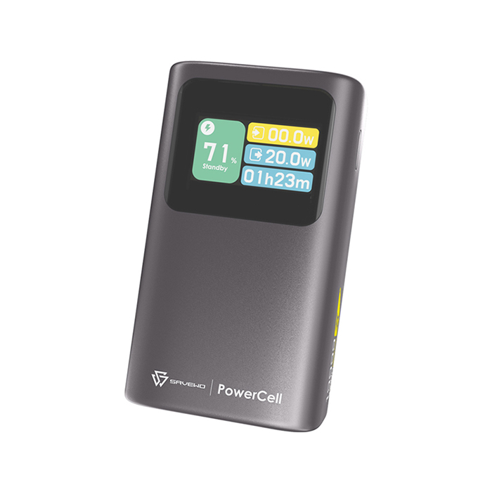 【SAVEWO 救世】旅能王Mini 45W 10000mAh迷你行動電源黑
