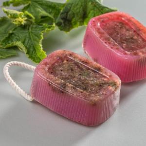 菠丹妮 玫瑰&小黃瓜手工皂 190g 懸掛式
