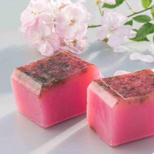 菠丹妮 玫瑰&小黃瓜手工皂 80g 立方型