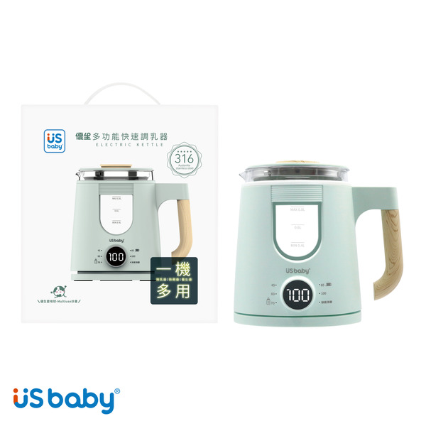 優生多功能調乳器 (米杏黃/森林綠）
