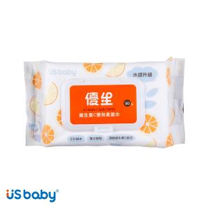優生 維生素C嬰兒柔濕巾-清爽型 (80抽/80抽3入)