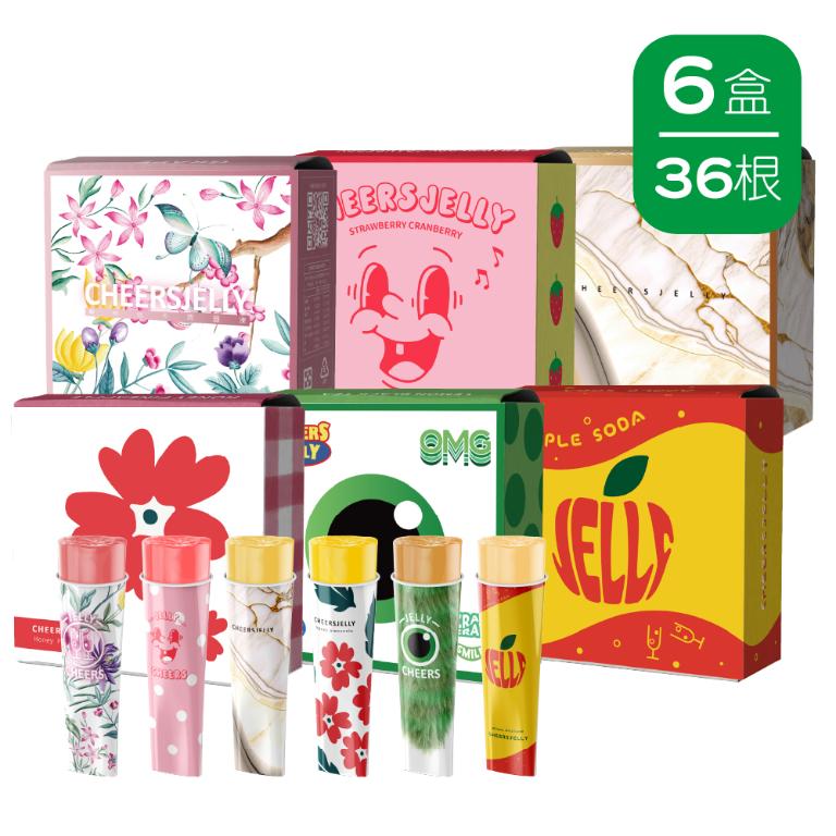 CHEERSPOPS Cheersjelly舉杯低卡蒟蒻凍六盒組