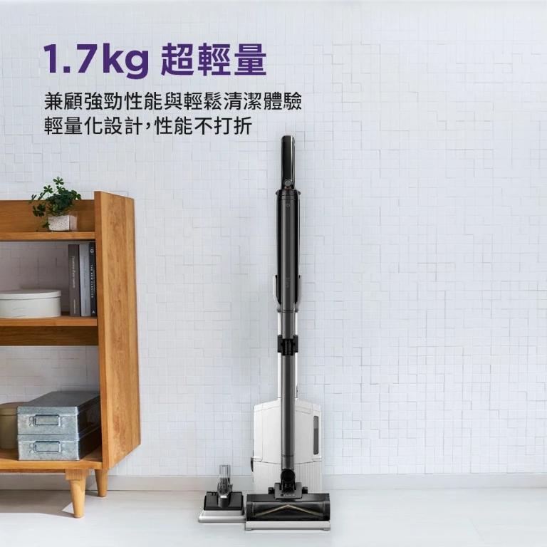 Shark LC751 自動集塵無線吸塵器｜1.7kg 輕量、IQ智慧感應、抗纏繞