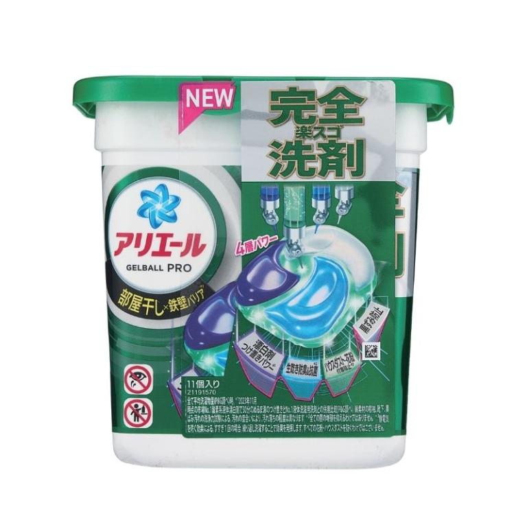 【箱購】P&G Ariel 完全洗劑洗衣球-室內晾11顆 x12盒