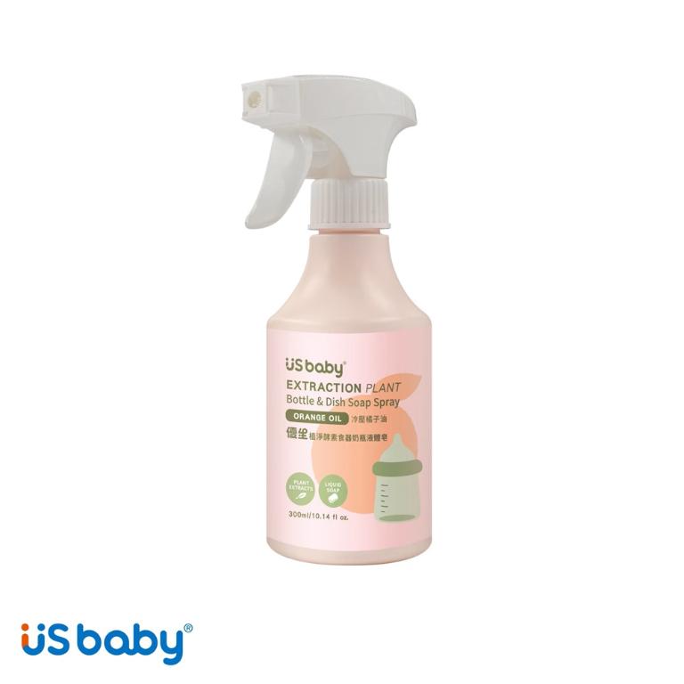 優生 植淨酵素食器奶瓶液體皂噴霧 (300ml/補充包300ml)
