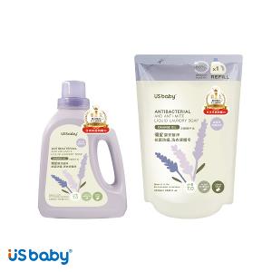【1罐1補組】優生 嬰兒植淨抗菌防蟎洗衣液體皂 1200ml + 補充包1000ml