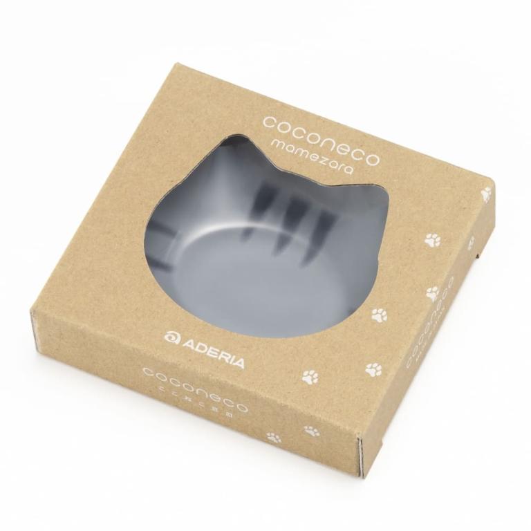 ADERIA 日本製小盤(銀虎斑貓)Coconeco系列/單入盒裝